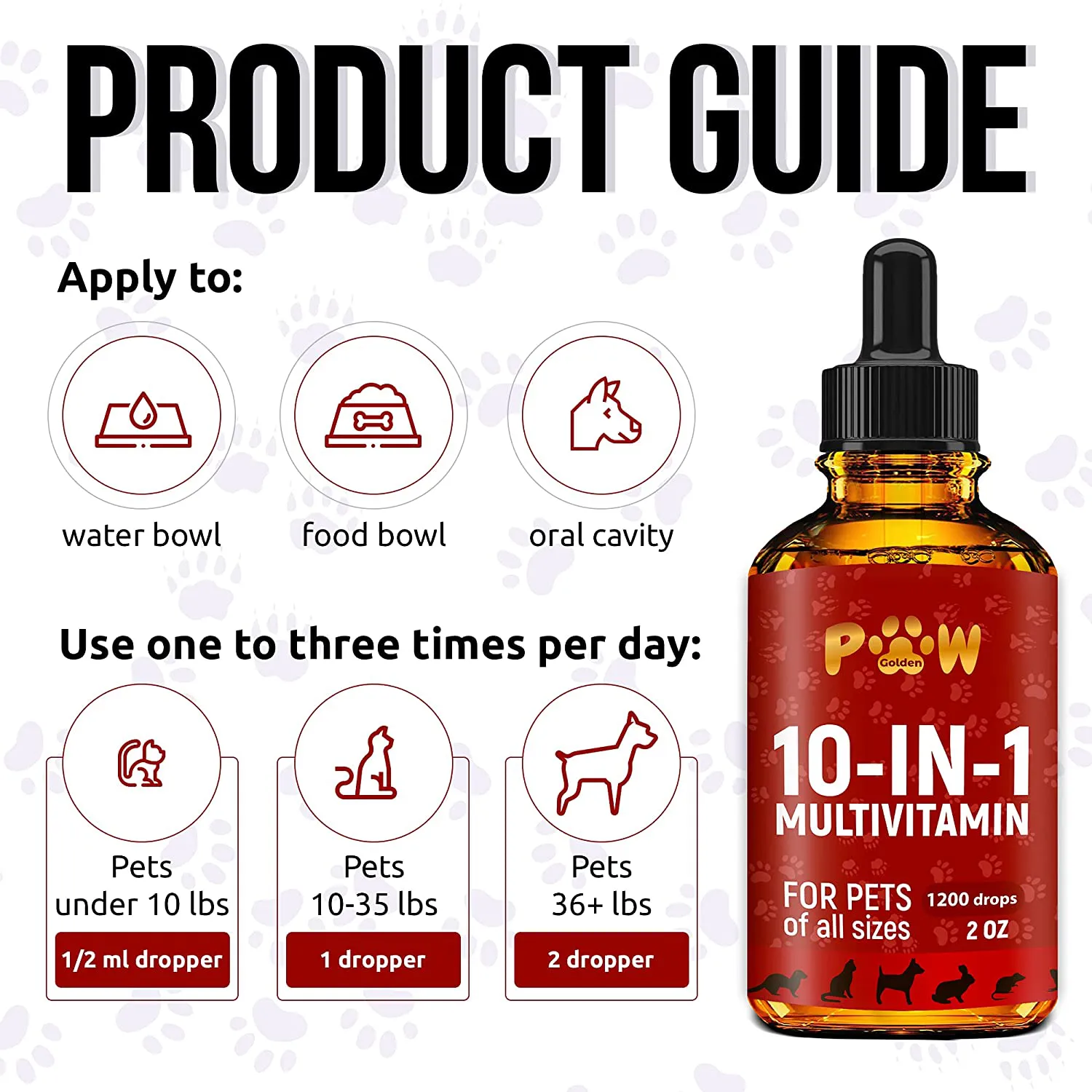 10 In 1 Cat & Dog Multivitamin - Hip & Joint Vitamins For Dogs   Vitamins C, D, B1-12 - Cranberry Supplement For Dogs & Cat Vitamins - Bladder, Kidney, Skin, Joint Support - Glucosamine Dog Supplement