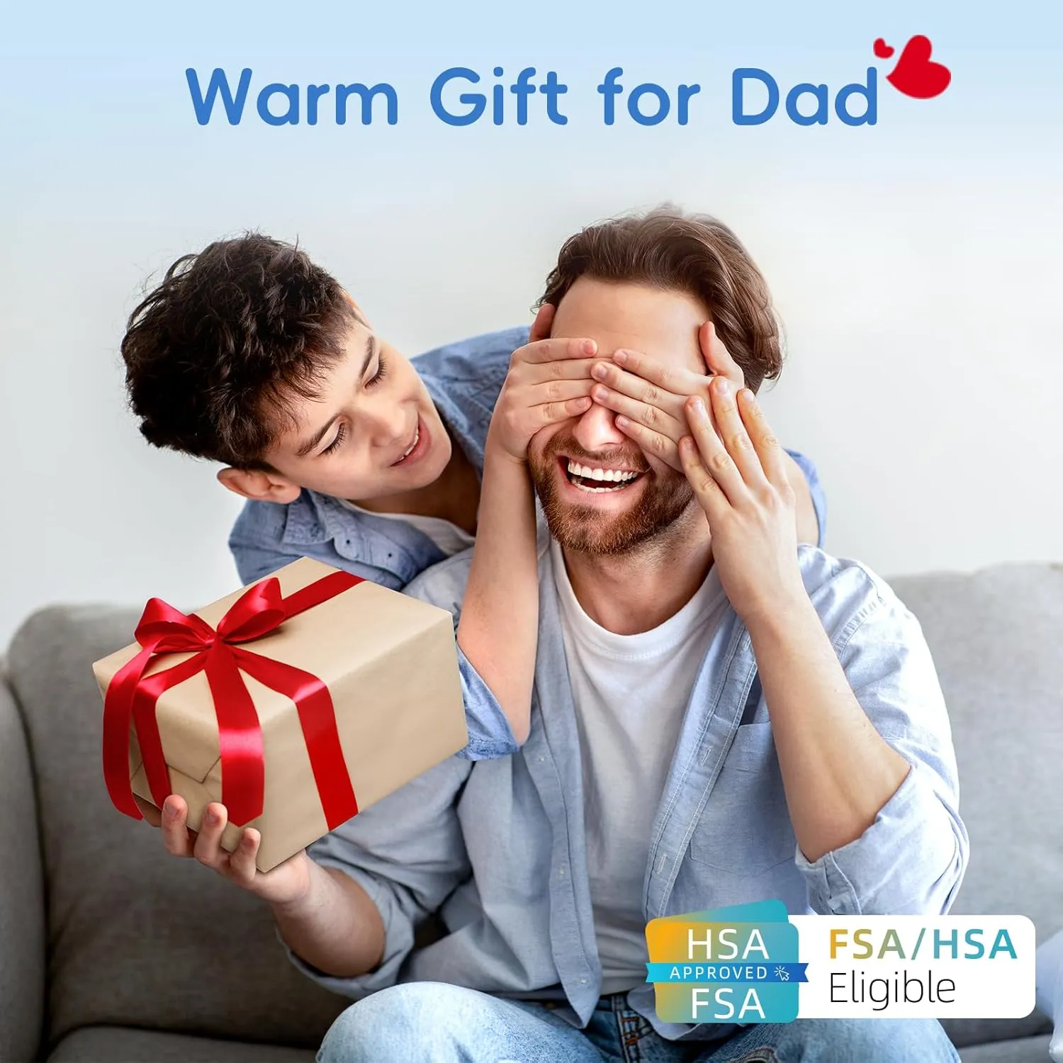 Comfytemp Hip Heating Pad for Hip/Sciatica Pain Relief, FSA HSA Eligible Hip Brace, Fathers Day Dad Gifts Birthday Gift for Mom, Lower Back/Thigh/Buttock Electric Heat Pad, Hot Physical Therapy(L/XL)