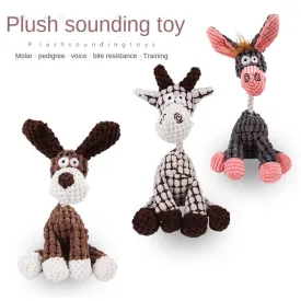Cute Donkey Pet Animal Toy – Pet Training Interactive Toy for Small Dogs and Puppies