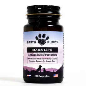 Earth Buddy Maxx Life Glutathione Antioxidant  Protection 30Ct