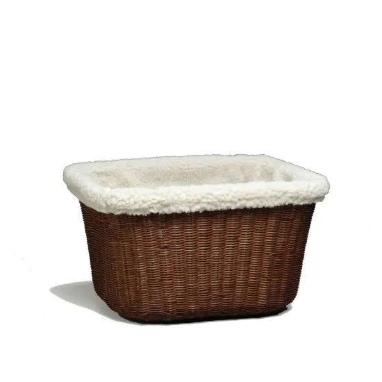 Happy Ride™ Wicker Bicycle Basket