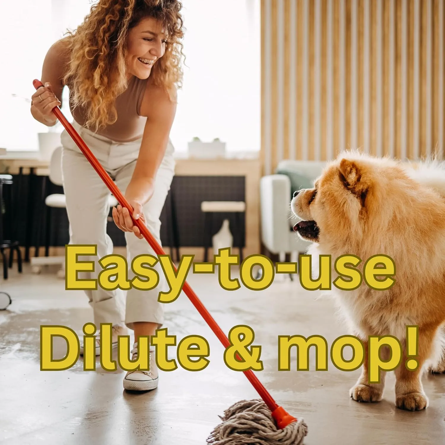 Pet Floor Cleaner  Enzyme-Powered Degreaser for Urine, Odor & Grime | Safe for Tile, Vinyl, Grout & Hardwood | Residue-Free & Pet Safe