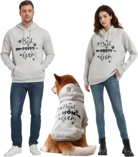 Premium Dog Hoodies - Matching Owner & Dog Warm Jackets, Soft Fleece Interior, Sold Separately