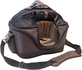 The Deluxe Cozy Pet Carrier, Brown, Mini