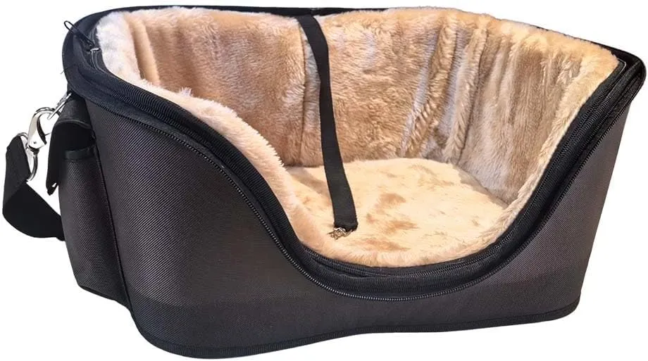 The Deluxe Cozy Pet Carrier, Brown, Mini