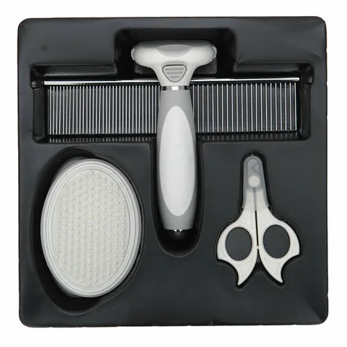 Woooby™ Cats Wool Pet Hair Deshedding Brush Set Comb