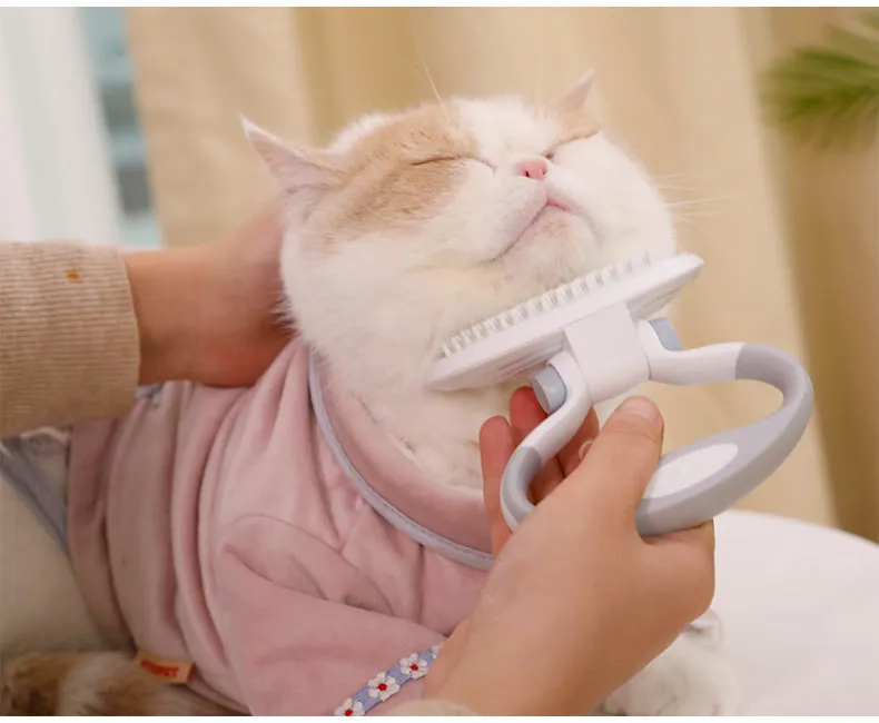 Woooby™ Cats Wool Pet Hair Deshedding Brush Set Comb
