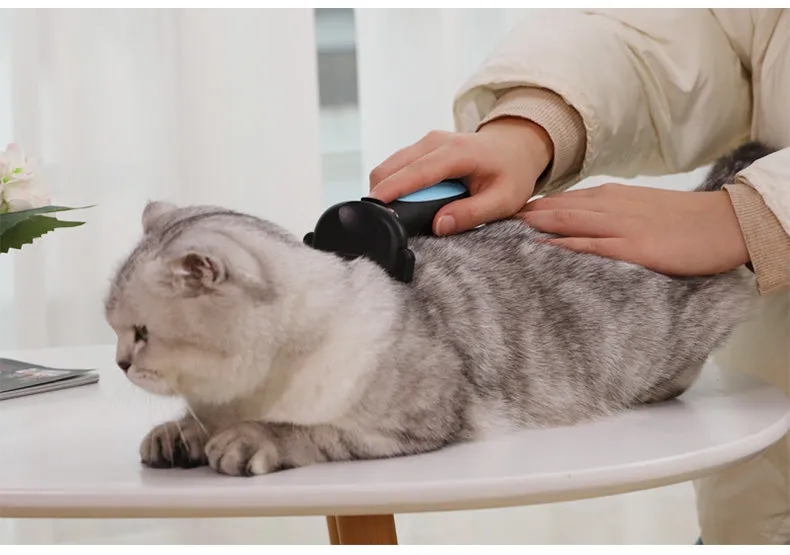 Woooby™ Cats Wool Pet Hair Deshedding Brush Set Comb